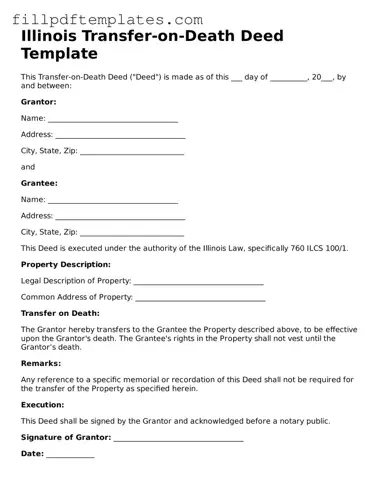 Blank Illinois Transfer-on-Death Deed Form