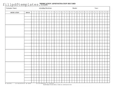 Fill a Valid Medication Administration Record Sheet Template