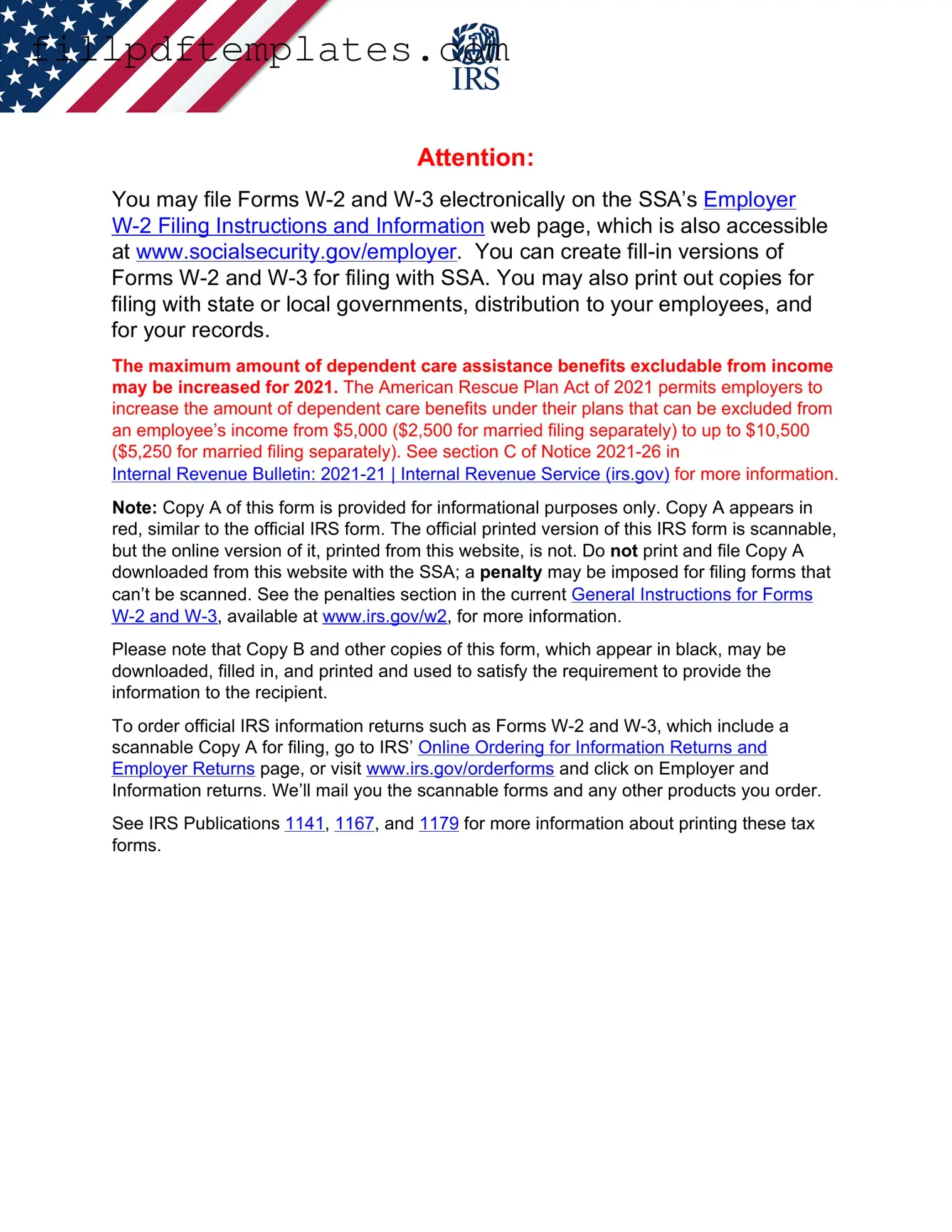 Fill a Valid IRS W-2 Template